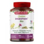Superdiet quatuor fenouil digestion bio 150 g�lules - pot 150 g�lules