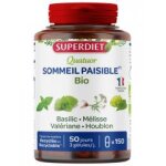 Superdiet quatuor m�lisse sommeil paisible bio 150 g�lules - bo�te plastique 150 g�lules