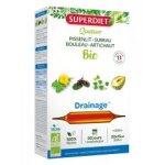 Superdiet quatuor pissenlit drainage bio 20 ampoules - bote 20 ampoules de 15 ml