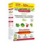 Superdiet quatuor vigne rouge circulation bio 20 ampoules + 10 ampoules offertes - bo�te 30 ampoules