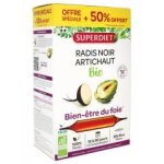 Superdiet radis noir artichaut digestion bio 20 ampoules + 10 ampoules offertes - bote 30 ampoules de ...