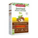 Superdiet shiitaké reishi maitaké bio 20 ampoules - boîte 20 ampoules de 15 ml Superdiet shiitaké reishi maitaké bio 20 ampoules - boîte 20 ampoules de 15 ml