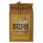Tad� savon d'alep olive et laurier en vrac 1 kg - sachet 1 kg