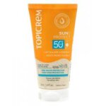Topicrem sun protect lait solaire hydratant spf50 + 50 ml - tube 50 ml