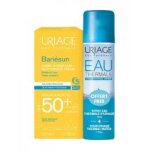 Uriage bariésun crème hydratante très haute protection spf50 + 50ml + eau thermale d'uriage 50 ml offert ... Uriage bariésun crème hydratante très haute protection spf50 + 50ml + eau thermale d'uriage 50 ml offert ...