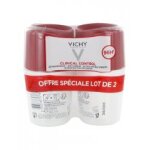 Vichy déodorant 96h clinical control détranspirant anti - odeur roll - on lot de 2 x 50 ml - lot 2 x ... Vichy déodorant 96h clinical control détranspirant anti - odeur roll - on lot de 2 x 50 ml - lot 2 x ...