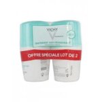 Vichy d�odorant anti - transpirant 48h roll - on lot de 2 x 50 ml - lot 2 x 50 ml