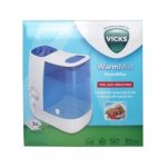 Vicks humidificateur d'air  vapeur chaude vh845e2 - bote 1 humidificateur + 2 tablettes vapopads