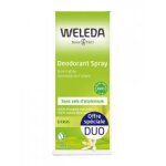 Weleda dodorant spray au citrus lot de 2 x 100 ml - spray 2 x 100 ml
