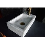 Livingroc lave main en pierre marbre blanc kaloo white Livingroc lave main en pierre marbre blanc kaloo white