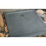 Livingroc receveur de douche 90x90 en granit va©ritable extra plat serena Livingroc receveur de douche 90x90 en granit va©ritable extra plat serena