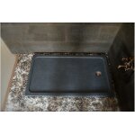 Livingroc receveur de douche en pierre 140x90 a l'italienne granit - spacium
