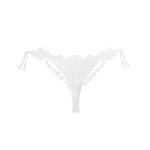 Amorable by rimba culotte tanga - talle unique - blanc