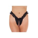 Amorable by rimba slip ouvert - talle unique - noir Amorable by rimba slip ouvert - talle unique - noir