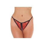 Amorable by rimba tanga ouvert - talle unique - rouge