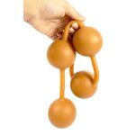 Analmasterballs boules anales en silicone ass orange 50 x 5. 5cm