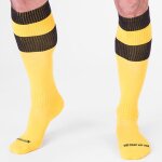 Barcode berlin chaussettes football socks jaune - noir
