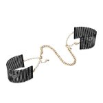 Bijoux indiscrets menottes dsir mtallique noires
