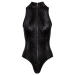 Cottelli party body imitation peau de serpent noir