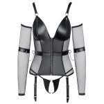 Cottelli bondage gupire avec zip noir