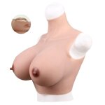 Crossgearx buste seins silicone col haut bonnet d