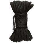 Doc johnson usa corde de bondage en chanvre - 15 m - noire