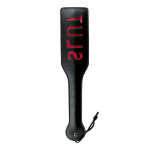 Easytoys fetish collection pagaie en cuir noir - sult