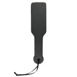 Easytoys fetish collection pagaie en cuir pu noir