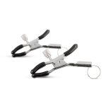 Easytoys fetish collection pinces de serrage  vis avec anneau de fixation