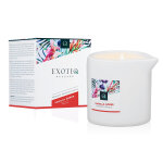 Exotiq massage bougie de massage exotiq vanille ambre - 200g