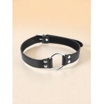 Fetish tentation billon carteur de bouche anneau mtal noir