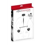 Fetish tentation barre de soumission avec menottes et collier