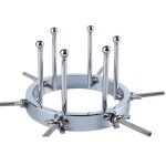 Fukr carteur anal en mtal 9. 5cm