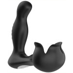 Fukr plug prostatique rotatif avec sac  bourses surround 10 x 3. 4cm