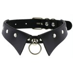 Joy jewels collier gothic ring noir