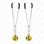 Kink nipple grip pinces  ttons mince cloche or 7 cm