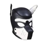Kinky puppy cagoule puppy noprne blanc