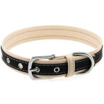 Kinky puppy collier bicolore simili contrasted ivoire Kinky puppy collier bicolore simili contrasted ivoire