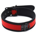 Kinky puppy collier puppy noprne rouge