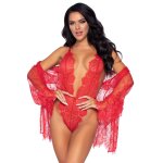 Legavenue body et robe dentelle 86112 rouge rouge Legavenue body et robe dentelle 86112 rouge rouge