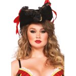 Legavenue chapeau faon cape et d'pe noir et rouge