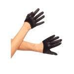 Legavenue mini gants femme satin rouge