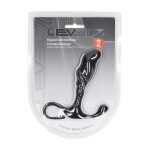 Levelz masseur prostatique en silicone avec boucle dure ondule - m - noir