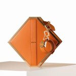 Lockink mystrieux sac kink carr marron