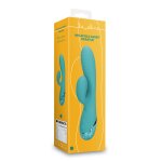 Loveline inflatable rabbit vibrator - peacock blue Loveline inflatable rabbit vibrator - peacock blue