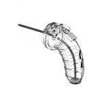 Mancage model 16 - cage chasteté à sonde urétrale - transparent Mancage model 16 - cage chasteté à sonde urétrale - transparent