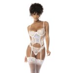 Mapal bustier en dentelle avec armatures angelique ivoire