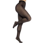 Mapal collant rsille noire transparent imprim noir
