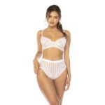 Mapal ensemble 2 pices blanc emberly, soutien gorge et culotte taille haute blanc