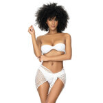 Mapal jupe paro en grosse rsille blanche blanc